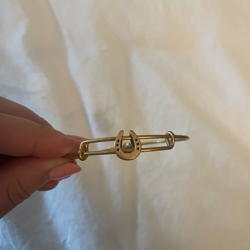 Alex and Ani horseshoe bracelet
